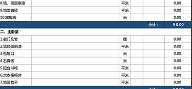 三室兩廳房屋裝修費用多少錢（價格明細表）